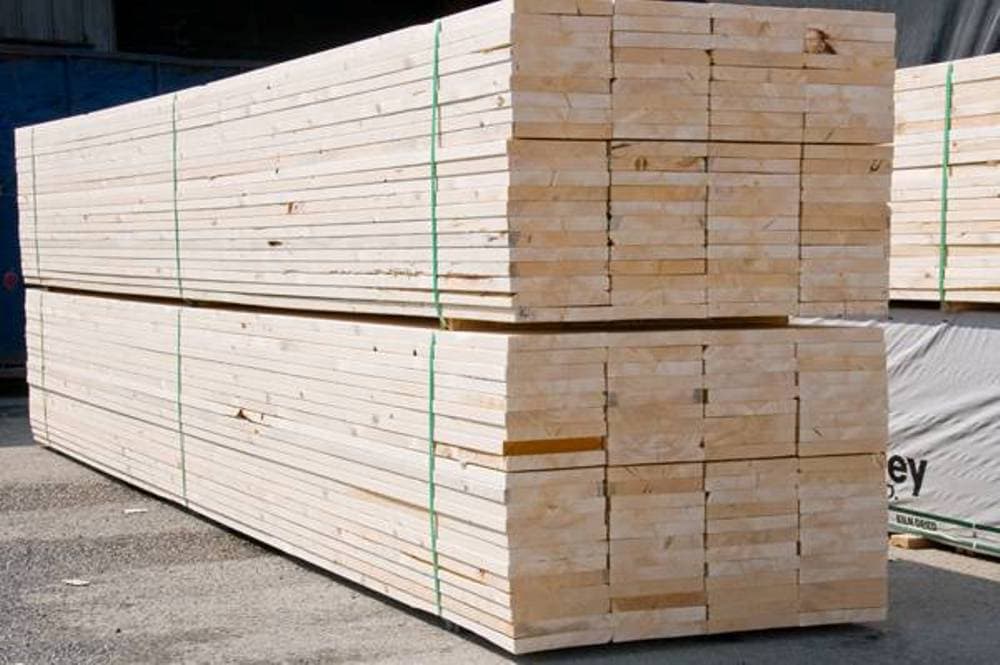 White SPF Spruce Lumber KD S4S 2X4 _ 2X14